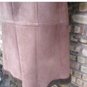 Vintage Lamb Shearling Coat Long Sheepskin Sawyer of Napa Small Western wear